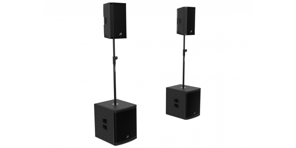 Audibax Pro Concert Set. Sistema de sonido completo de 2400 vatios